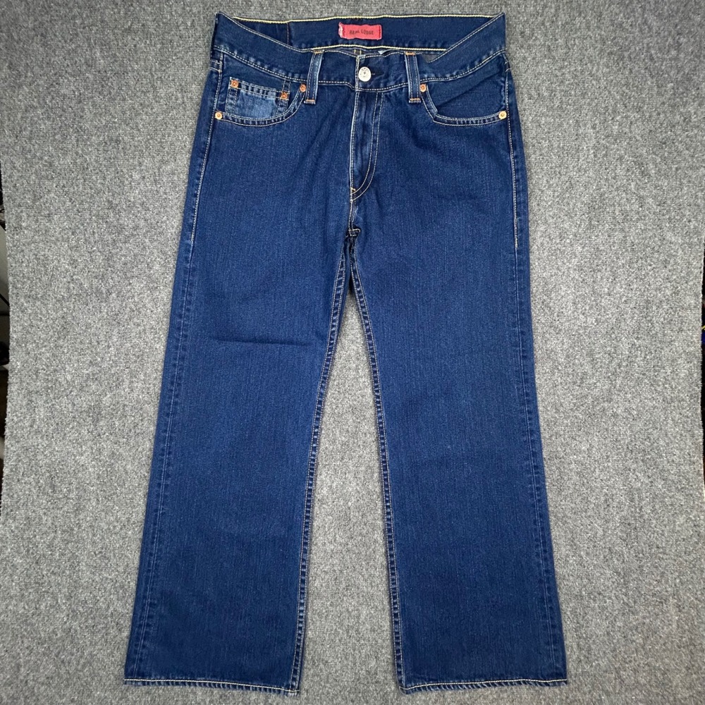 VTG Levi's Type 1 Real Loose Jeans Mens 36x32 Blue Baggy Wide Leg Y2K Streetwear